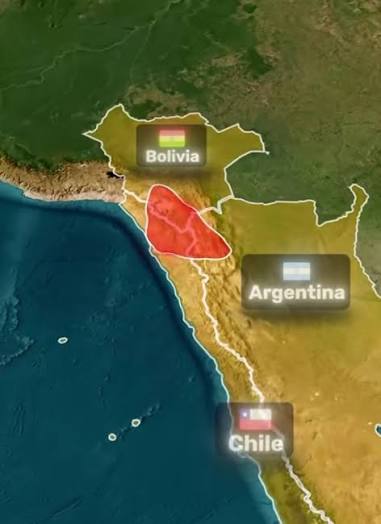 Did you know? The Lithium Triangle formed by Chile, Bolivia and Argentina, has nearly half of the world's known Lithium reserves. And everyone wants Lithium! From batteries to phones to laptops to